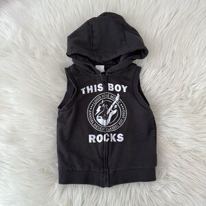 H&M Toddler Boy Sweater Vest Hoodie